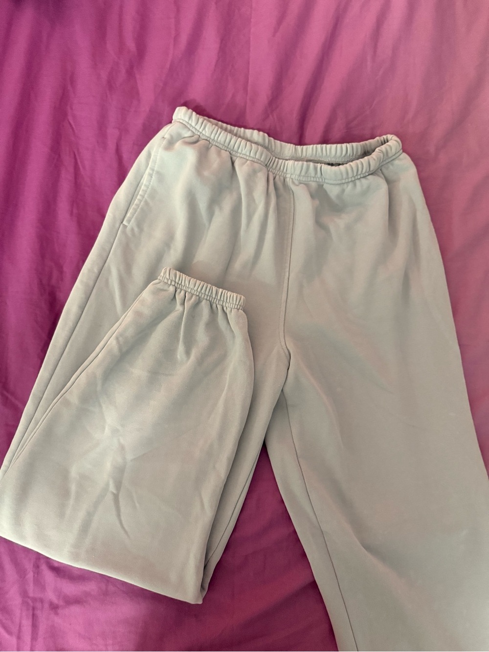 Universal Thread Cream Elastic-Waist Kids Sweatpants